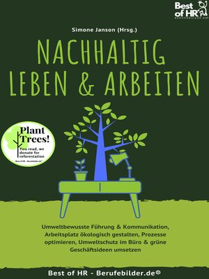 cover image of Nachhaltig leben & arbeiten
